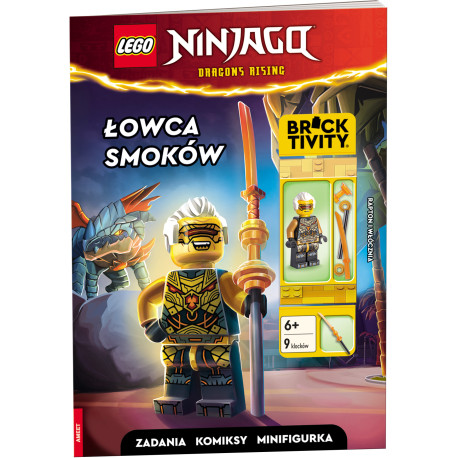 LEGO NINJAGO ŁOWCA SMOKÓW  + FIGURKA Klocki