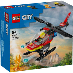 STRAŻACKI HELIKOPTER RATUNKOWY LEGO CITY 60411 OUTLET