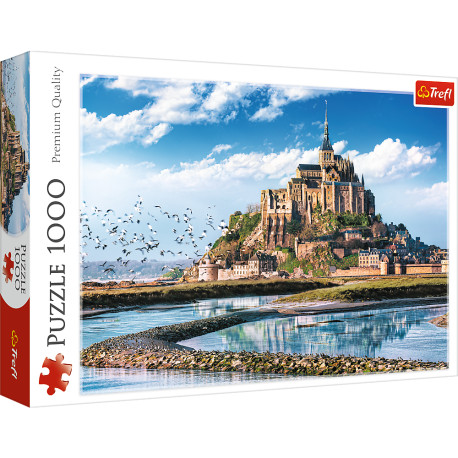 PUZZLE 1000 MONT SAINT-MICHEL FRANCJA 10766 OUTLET