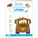 Disney uczy. Zeszyt ćwiczeń. Litery Piszę i rozwiązuję 4+