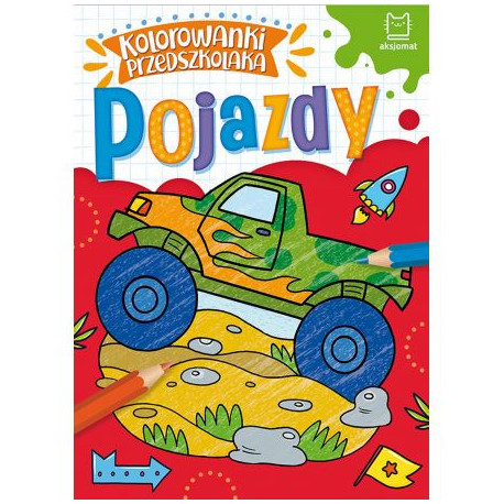 POJAZDY KOLOROWANKI PRZEDSZKOLAKA