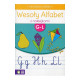 WESOŁY ALFABET Z NAKLEJKAMI G-L 4+