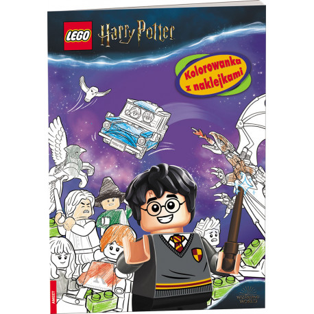 Lego Harry Potter Kolorowanka z naklejkami NA-6401