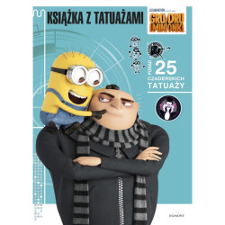 GRU DRU I MINIONKI KSIĄŻKA Z TATUAŻAMI