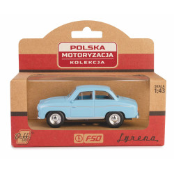 Samochód kolekcjonerski PRL SYRENA 104 NIEBIESKI OUTLET