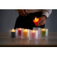 DUNI Wymienny wkład Switch &amp; Shine 65 x Ø 65 mm 30 godz. Żółty, cytrynowy zapach