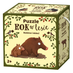 GRA ROK W LESIE RODZICE I DZIECI.