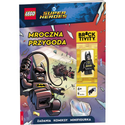 LEGO DC COMICS SUPER HEROES MROCZNA PRZYGODA + Figurka BATMAN