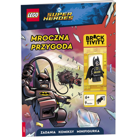 LEGO DC COMICS SUPER HEROES MROCZNA PRZYGODA + Figurka BATMAN