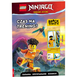 LEGO NINJAGO CZAS NA TRENING! + FIGURKA ARIN i SMOK Klocki