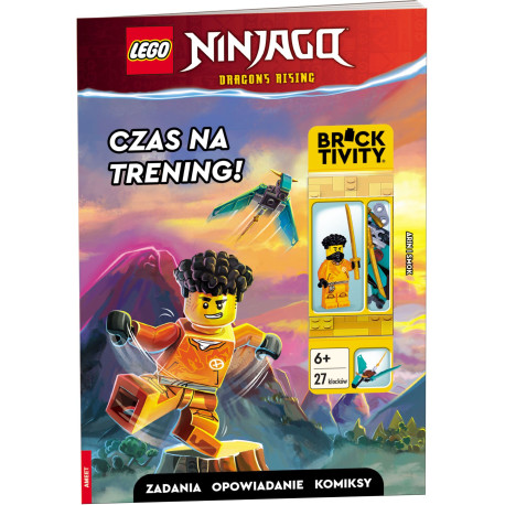 LEGO NINJAGO CZAS NA TRENING! + FIGURKA ARIN i SMOK Klocki