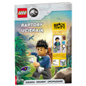 LEGO JURASSIC WORLD RAPTORY UCIEKAJĄ! + FIGURKA KENJI, MAŁY RAPTOR