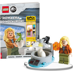 LEGO JURASSIC WORLD NOWA ERA DINOZAURÓW + FIGURKA Dr Ellie Sattler