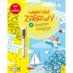 WAKACYJNE ZABAWY Z FLAMASTREM ŚCIERAJĄCYM (brak flamastra)