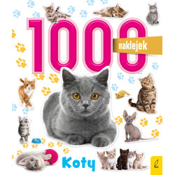 KOTY. 1000 NAKLEJEK