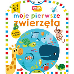MOJE PIERWSZE ZWIERZĘTA. AKADEMIA MĄDREGO DZIECKA 3-5 LAT