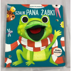 Przyjaciele do poduszki. Szalik pana żabki.