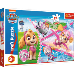 PUZZLE 24 MAXI BOHATERSKA SKYE PSI PATROL 14307 OUTLET