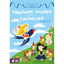 KRÓLEWNA ŚNIEŻKA, CALINECZKA Z NAKLEJKAMI 4+