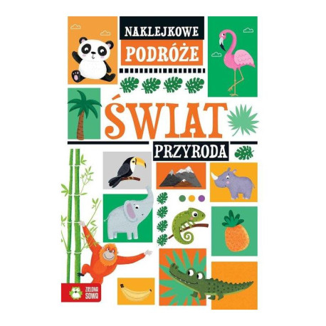 NAKLEJKOWE PODRÓŻE ŚWIAT PRZYRODA