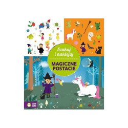 SZUKAJ I NAKLEJAJ MAGICZNE POSTACIE 4+