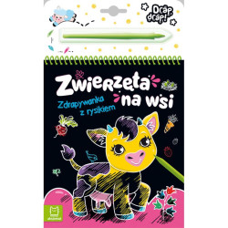 ZWIERZĘTA NA WSI ZDRAPYWANKA Z RYSIKIEM 4+