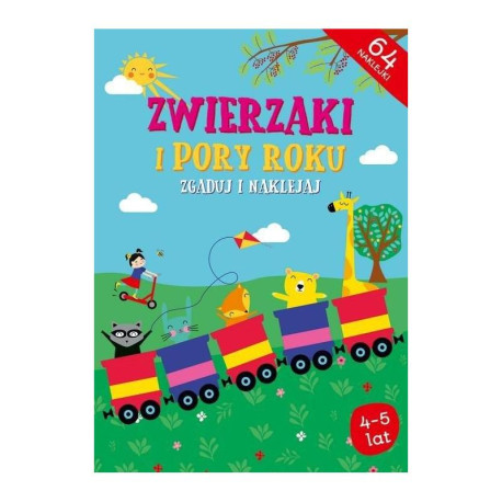ZWIERZAKI I PORY ROKU ZGADUJ I NAKLEJAJ 
