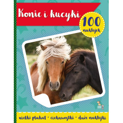 KONIE I KUCYKI. 100 NAKLEJEK