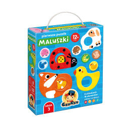 PIERWSZE PUZZLE MALUSZKI CZUCZU 12+