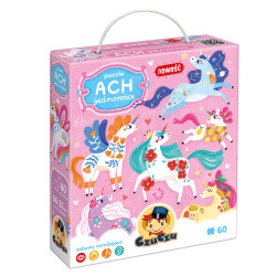 PUZZLE 60 ACH JEDNOROŻCE CZUCZU 4+