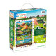 Puzzle obserwacyjne 60 el. Dinozaury Bright Junior Media