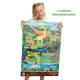 Puzzle obserwacyjne 60 el. Dinozaury Bright Junior Media