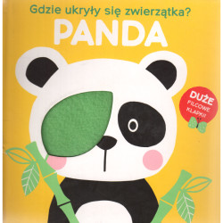 PANDA. GDZIE UKRYŁY SIĘ ZWIERZĄTKA? Duże filcowe klapki