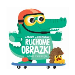 DZIKIE ZWIERZĘTA. RUCHOME OBRAZKI. Zabawa z okienkami