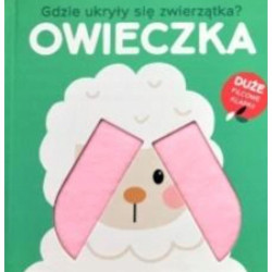 OWIECZKA. GDZIE UKRYŁY SIĘ ZWIERZĄTKA? Duże filcowe klapki