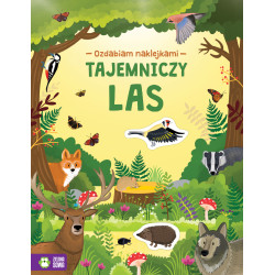Tajemniczy las ozdabiam naklejkami