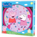 Zegar ścienny ŚWINKA PEPPA śr. 24cm dla dzieci KIDS OUTLET
