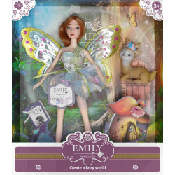 LALKA EMILY WRÓŻKA BLUE 30 CM OUTLET