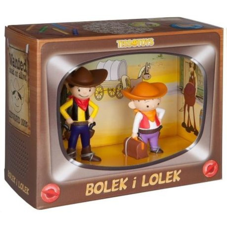 FIGURKA ZESTAW BOLEK I LOLEK KOWBOJ OUTLET