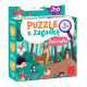 PUZZLE Z ZAGADKĄ ZWIERZĄTKA  3+ Outlet 