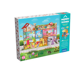 Gra planszowa Mądry Domek Granna OUTLET 10 różnych zabaw OUTLET