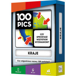 GRA QUIZOWA 100 PICS KRAJE krajów do odgadnięcia Rebel Edukacyjna OUTLET