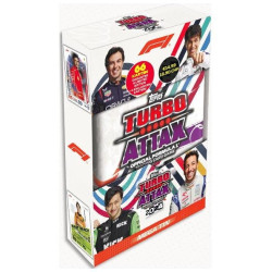 F1 TURBO ATTAX OFFICIAL FORMUŁA 1 2024 MEGA TIN 1 SZT. MIX OUTLET