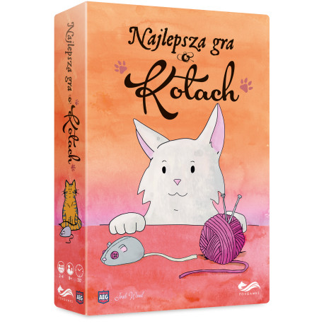 Gra planszowa rodzinna NAJLEPSZA GRA O KOTACH FoxGames PODSTAWA Outlet
