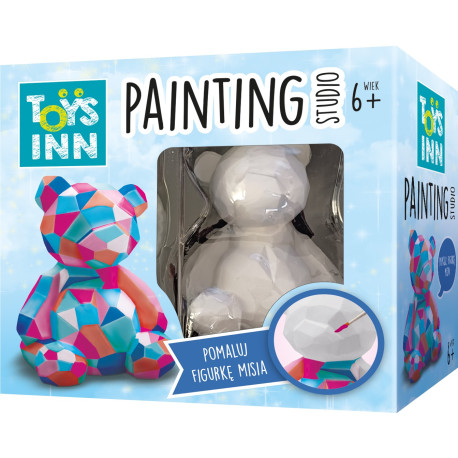 PAINTING STUDIO FIGURKA GIPSOWA MIŚ STN 8813 Outlet