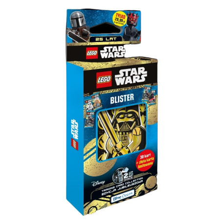 Lego Star Wars TCC5 blister 1szt.mix 30 kart +złota karta limitowana