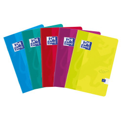 Oxford Zeszyt A5 Soft touch kratka 32 kartki MIX