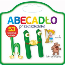 H - ABECADŁO PRZEDSZKOLAKA Z NAKLEJKAMI