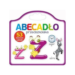 ABECADŁO PRZEDSZKOLAKA. LITERKA Z. KSIĄŻECZKA Z NAKLEJKAMI