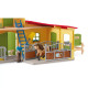 Schleich Farm World - Boks stajenny dla konia + kucyk islandzki 42609 OUTLET